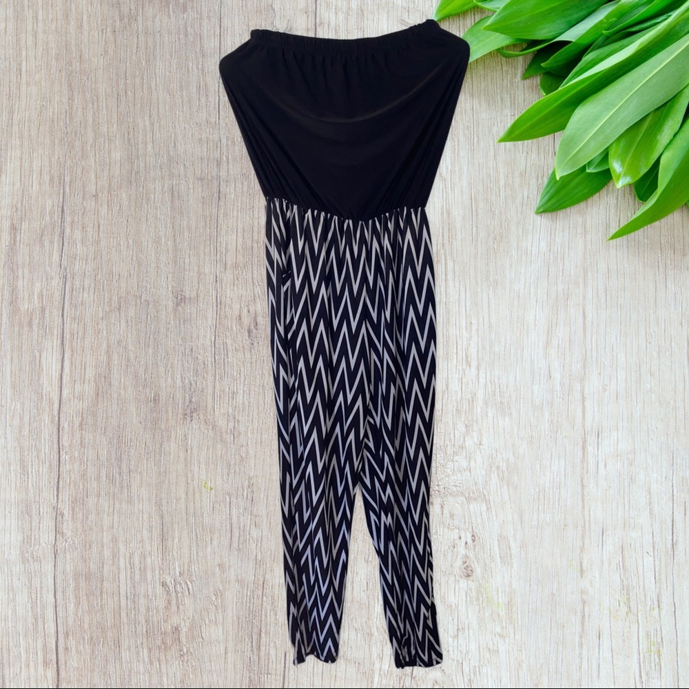 Striped jumpsuit